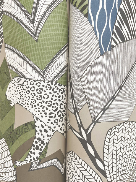 Antonina Vella AB3115 Namiri Blue Wallpaper - Eade's Wallpaper