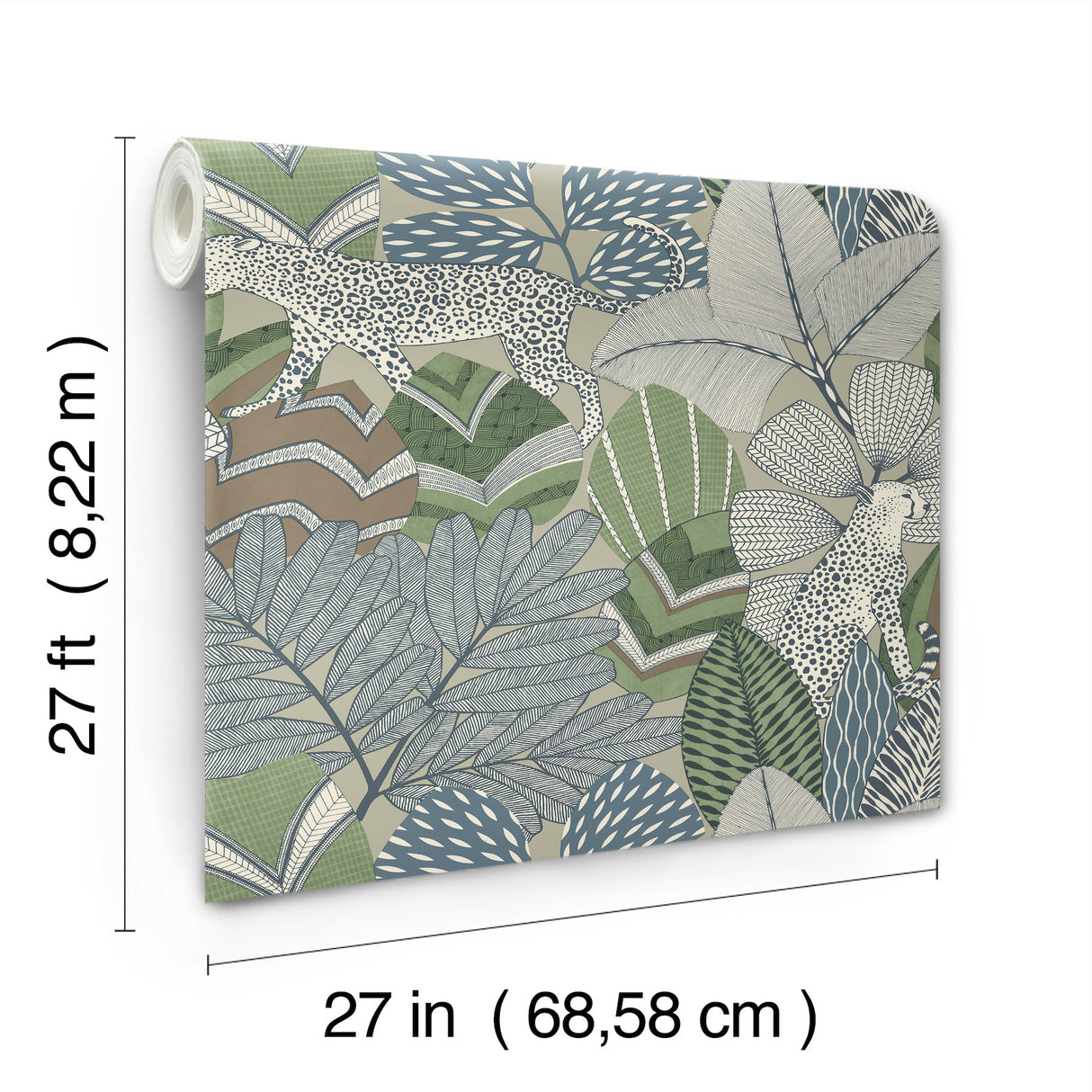 Antonina Vella AB3115 Namiri Blue Wallpaper - Eade's Wallpaper