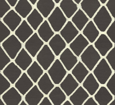 Antonina Vella AB3121 Tonga Black & White Wallpaper - Eade's Wallpaper