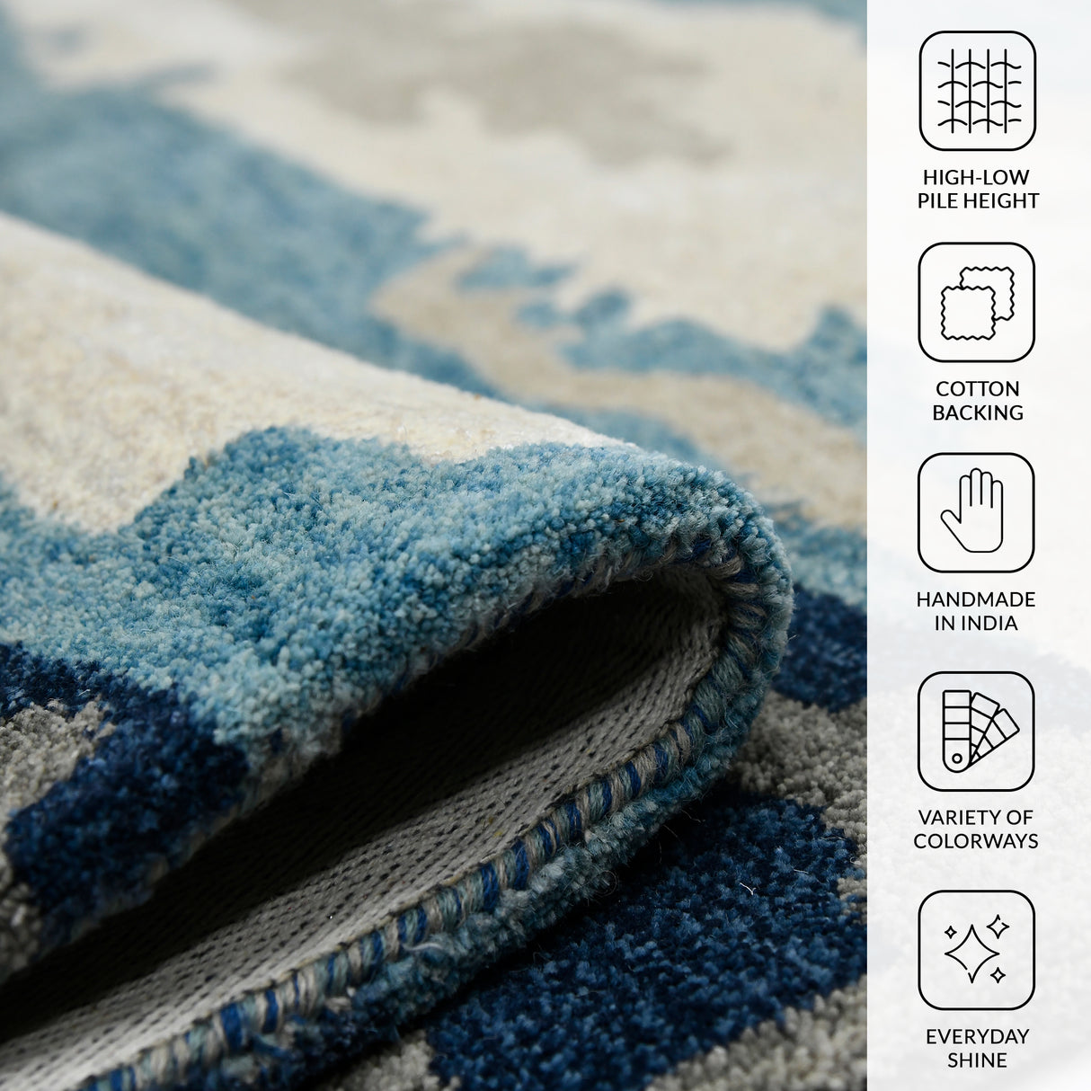 Amer Rugs ABS-4 Abstract Contemporary Area Rug