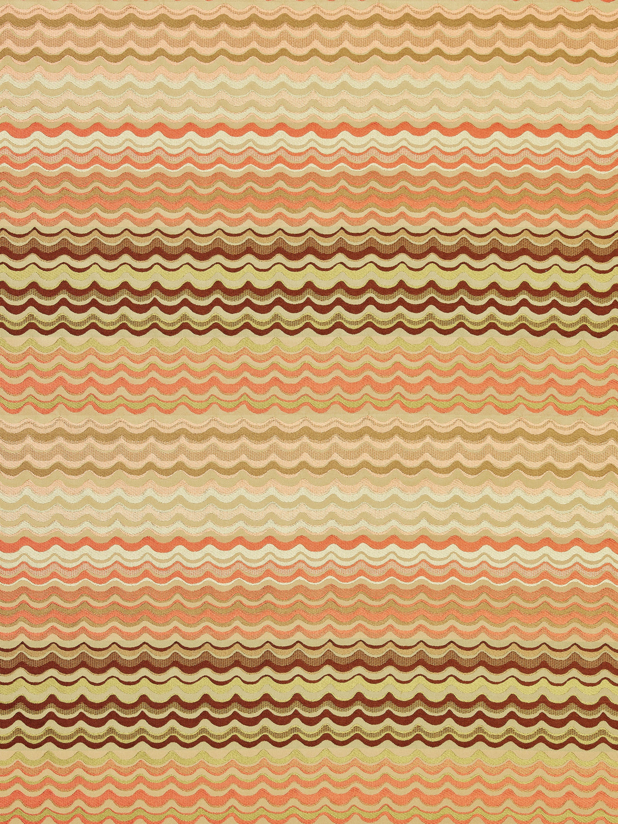 Scalamandre AB 00026512 CORAL NEW WAVE Fabric