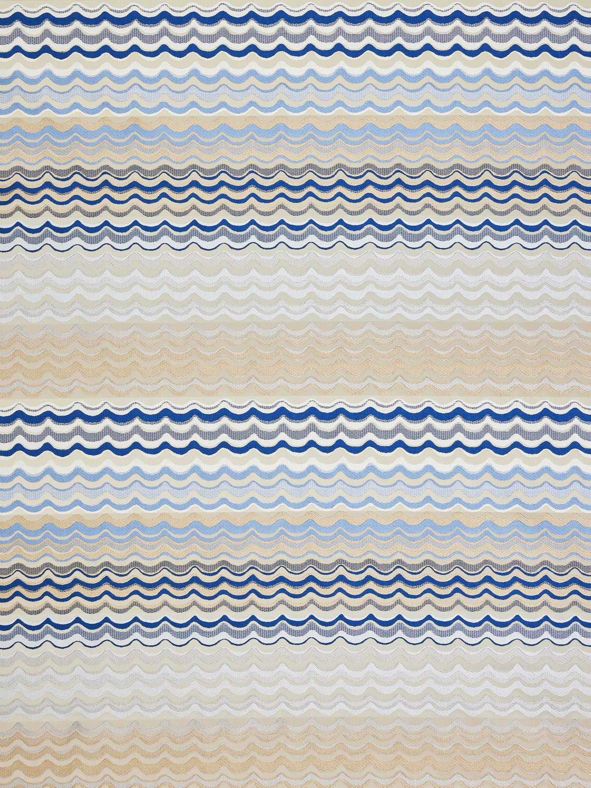 Scalamandre AB 00066512 SAPPHIRE NEW WAVE Fabric