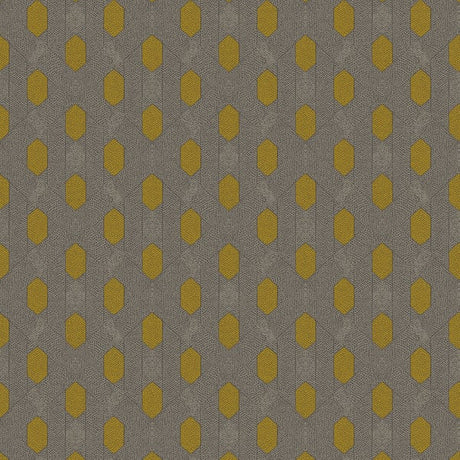 Galerie AC60019 Beige Art Deco Style Geometric Motif - Eade's Wallpaper