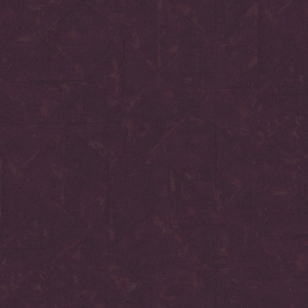 Galerie AC60025 Purple Lilac Distressed Geometric Motif