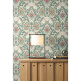 York AC9104 Plume Dynasty Taupe Wallpaper