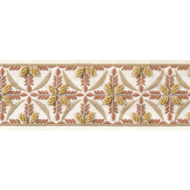 Anna French LEILA TAPE AE12344 in Soft Gold and Ginger Trim 