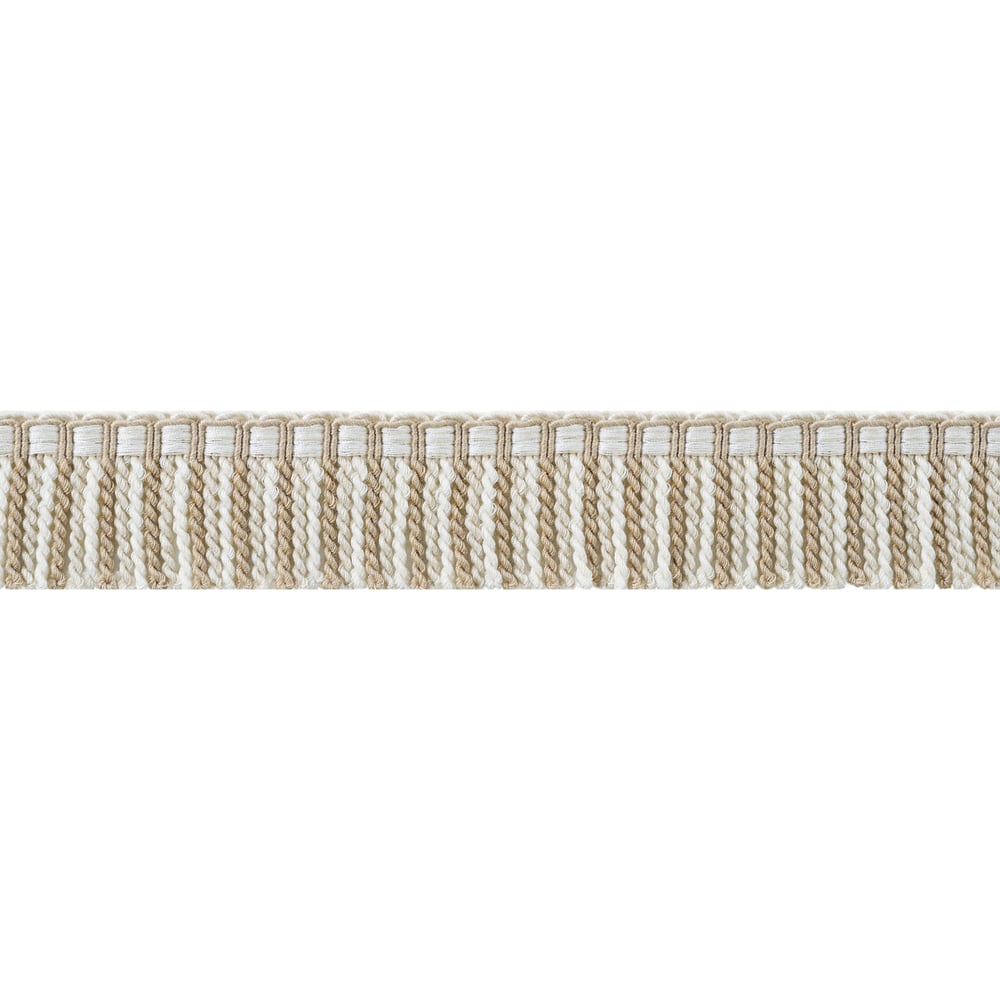 Anna French ESME FRINGE AE12354 in Linen and Ivory Trim - TA