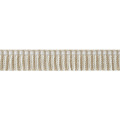 Anna French ESME FRINGE AE12354 in Linen and Ivory Trim - TA