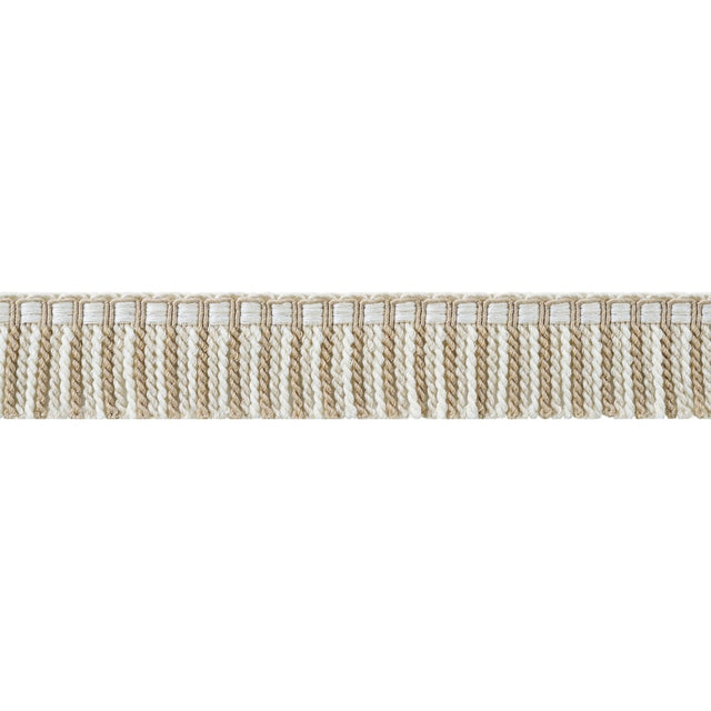 Anna French ESME FRINGE AE12354 in Linen and Ivory Trim - TA