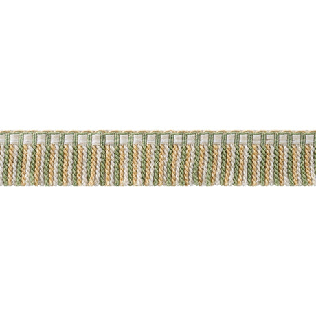 Anna French ESME FRINGE AE12355 in Willow and Soft Gold Trim