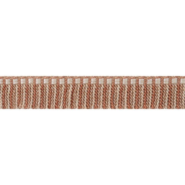 Anna French ESME FRINGE AE12356 in Paprika and Nutmeg Trim -