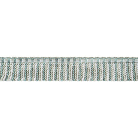 Anna French ESME FRINGE AE12359 in Aqua and Willow Trim - TA