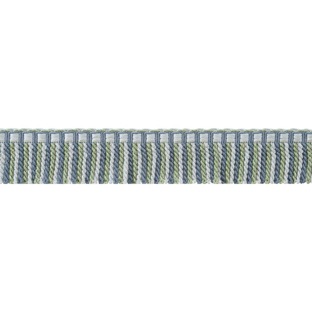 Anna French ESME FRINGE AE12360 in Mallard and Sage Trim - T
