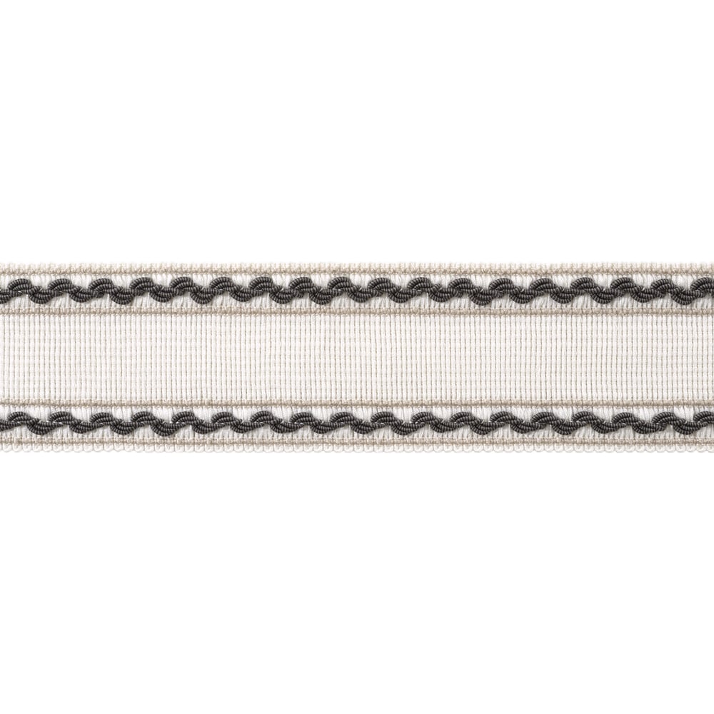 Anna French GABRIELLE TAPE AE12362 in Ebony and Stone Trim -