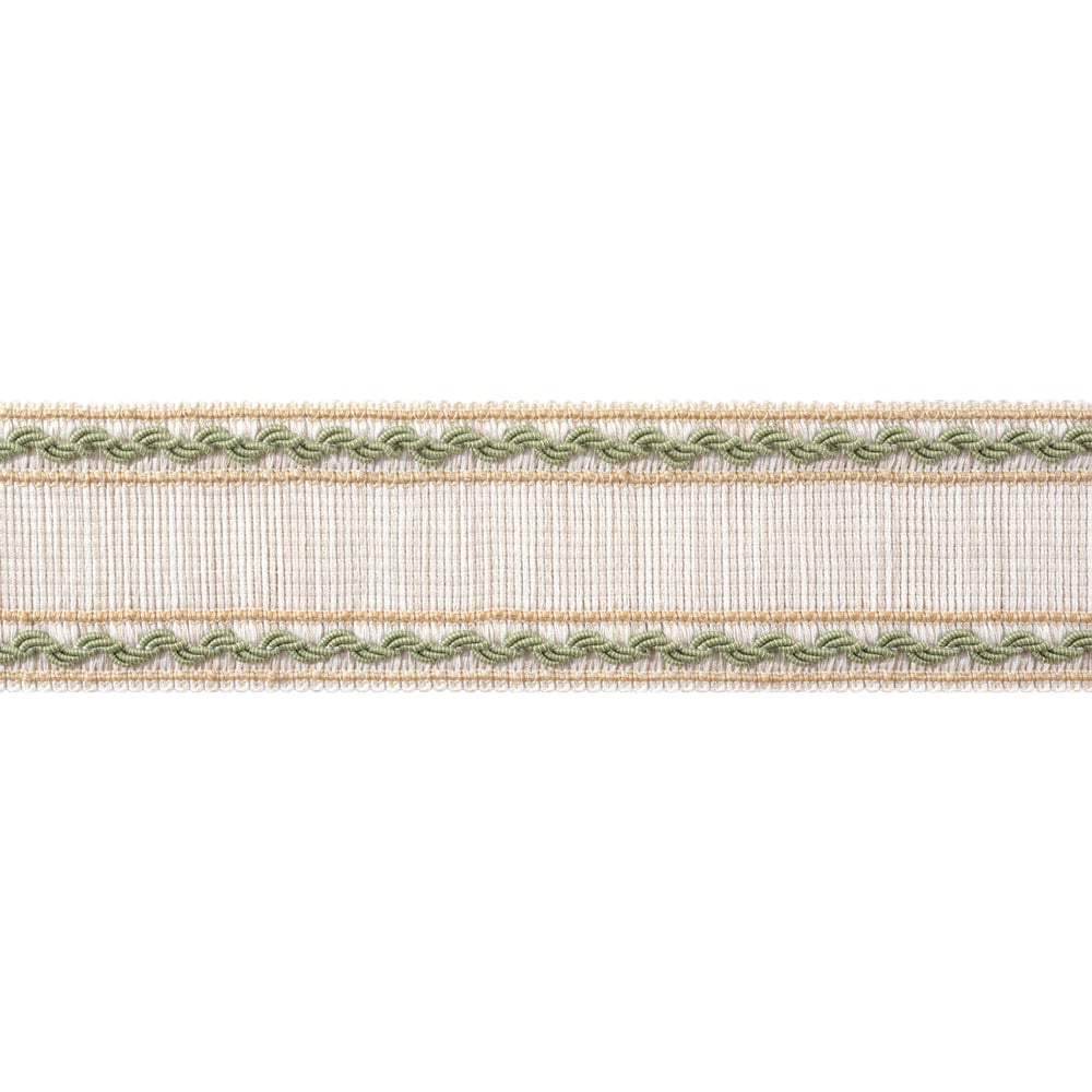 Anna French GABRIELLE TAPE AE12363 in Willow and Soft Gold T