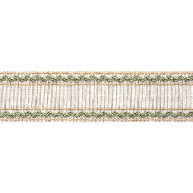 Anna French GABRIELLE TAPE AE12363 in Willow and Soft Gold T