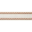 Anna French GABRIELLE TAPE AE12364 in Paprika and Soft Gold 