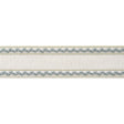 Anna French GABRIELLE TAPE AE12367 in Aqua and Willow Trim -