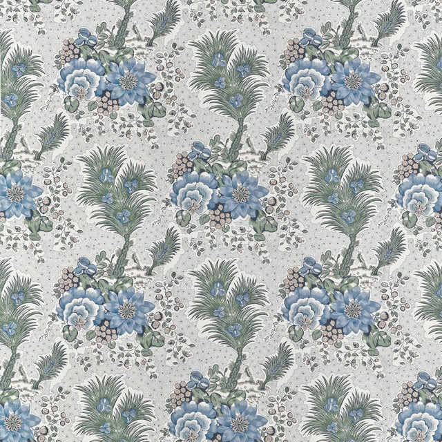 Anna French DREXEL HILL AF10717 in Blue and Green Fabric - C