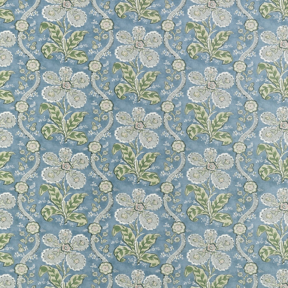 Anna French ST. GILLES AF10723 in Mineral and Green Fabric -