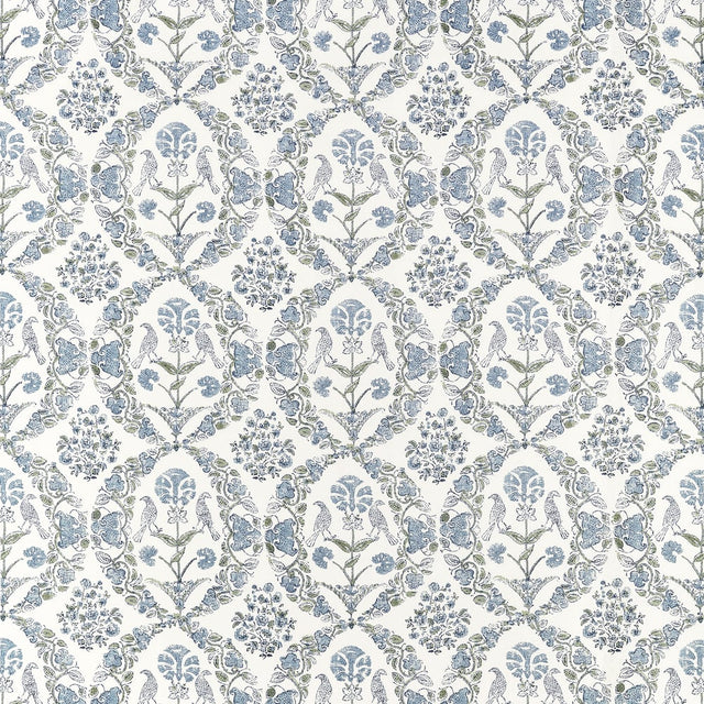 Anna French PALOMA AF10740 in Blue and Green Fabric - CLERMO