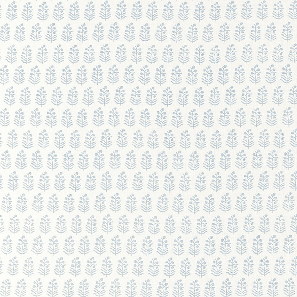 Anna French CHLOE AF10752 in Blue on White Fabric - CLERMONT