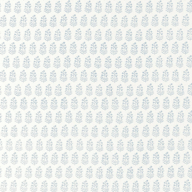 Anna French CHLOE AF10752 in Blue on White Fabric - CLERMONT