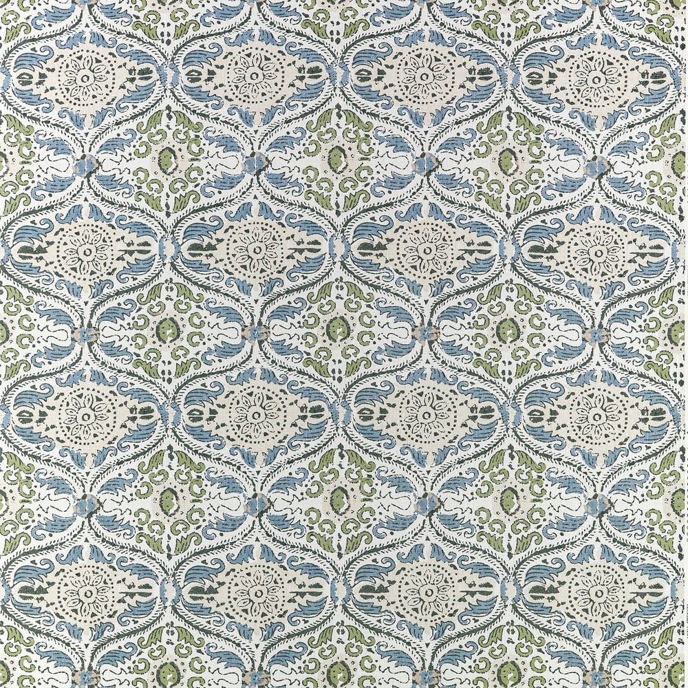 Anna French CECILIA AF10756 in Blue and Green Fabric - CLERM