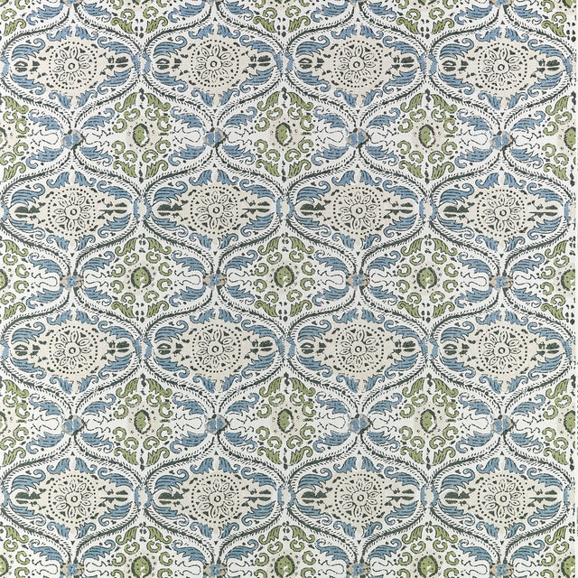 Anna French CECILIA AF10756 in Blue and Green Fabric - CLERM