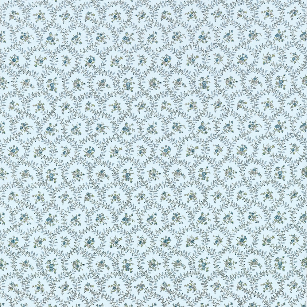 Anna French JULIETTE TRAIL AF10761 in Spa Blue Fabric - CLER