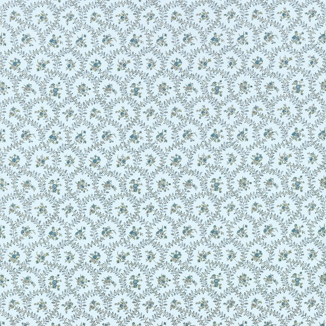 Anna French JULIETTE TRAIL AF10761 in Spa Blue Fabric - CLER