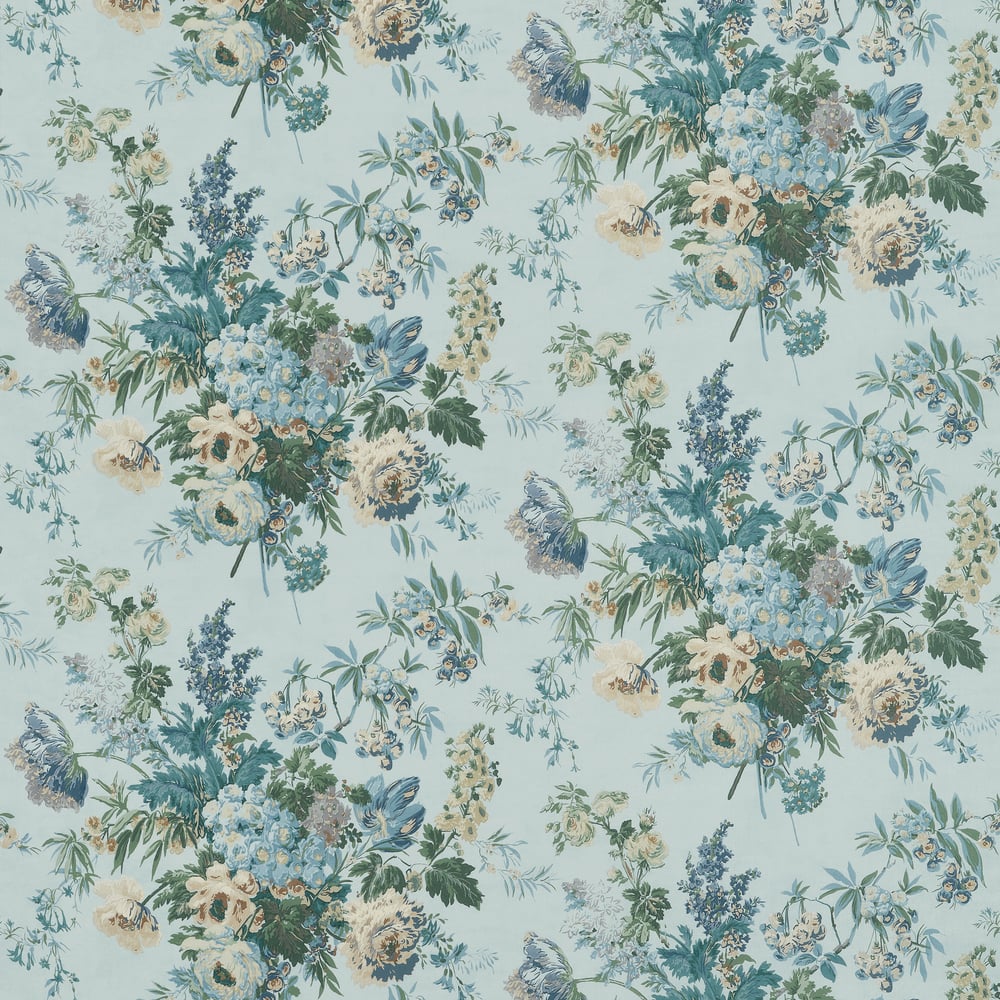 Anna French AF16134 Blue Fabric - Blue