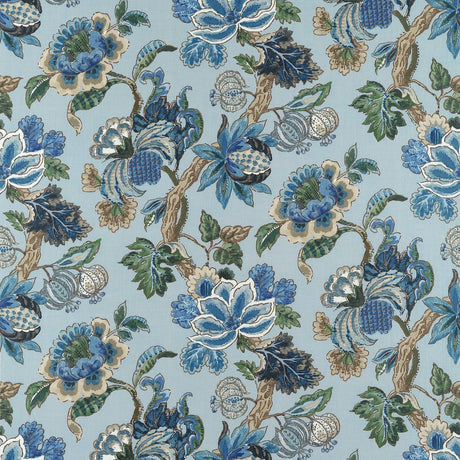 Anna French AF16138 Blue Fabric - Blue