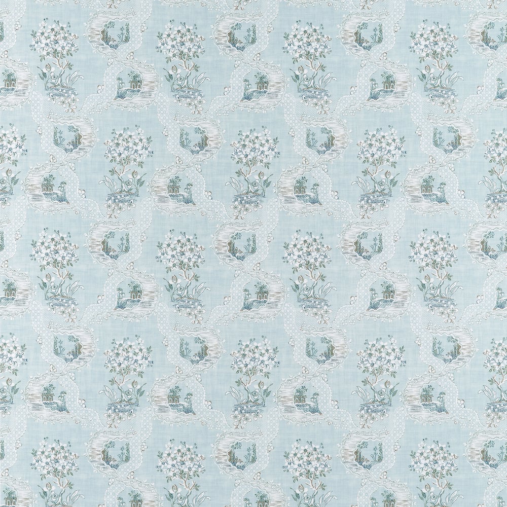 Anna French AF16156 Blue Fabric - Blue