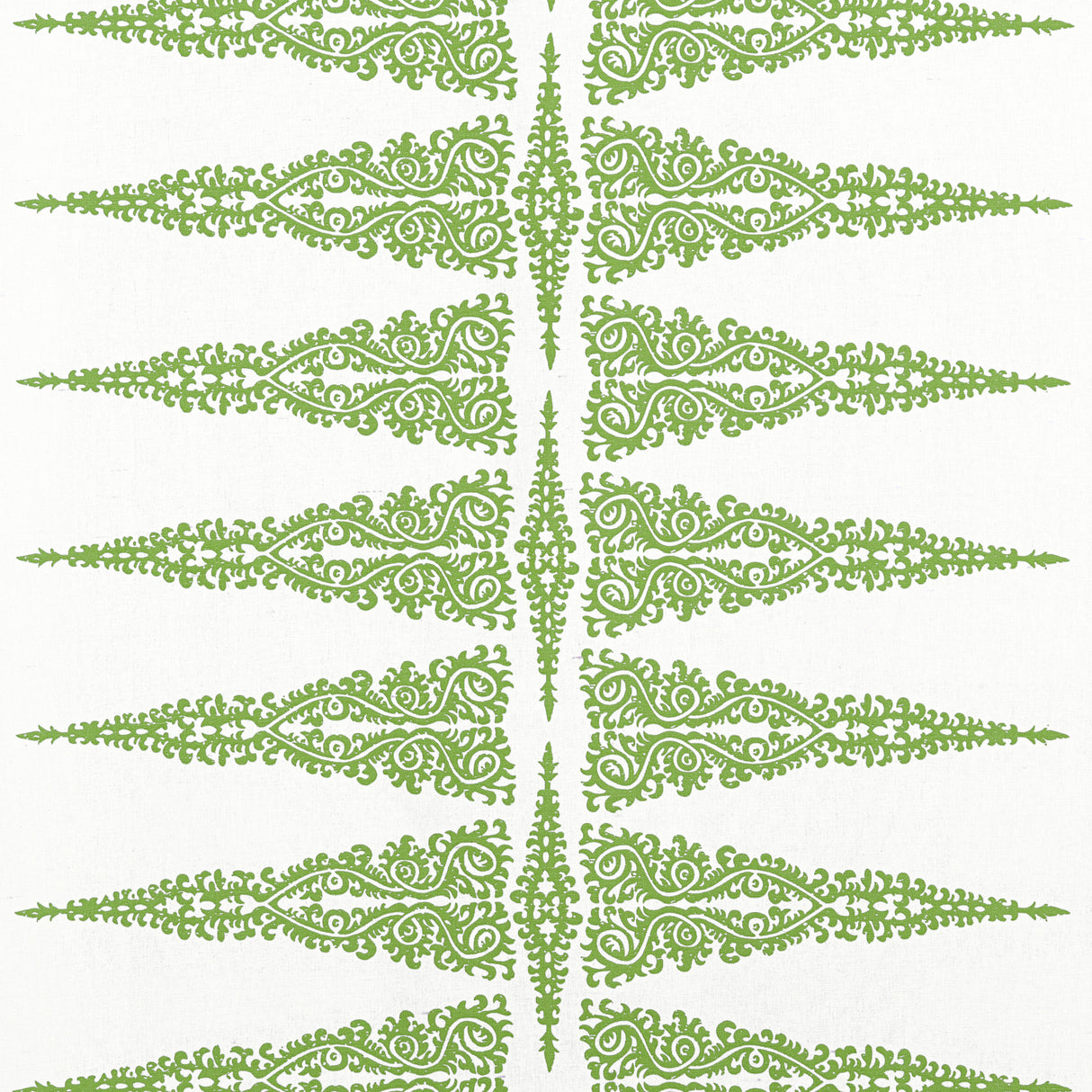 Anna French AF24546 ELLERY STRIPE Kelly on White Fabric