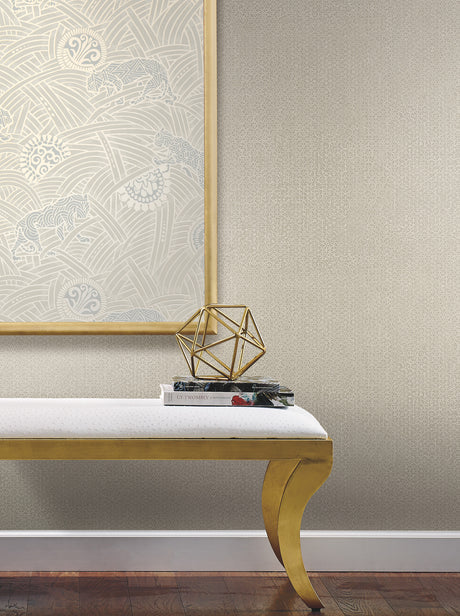 York AF6533 Bantam Tile Grey Wallpaper