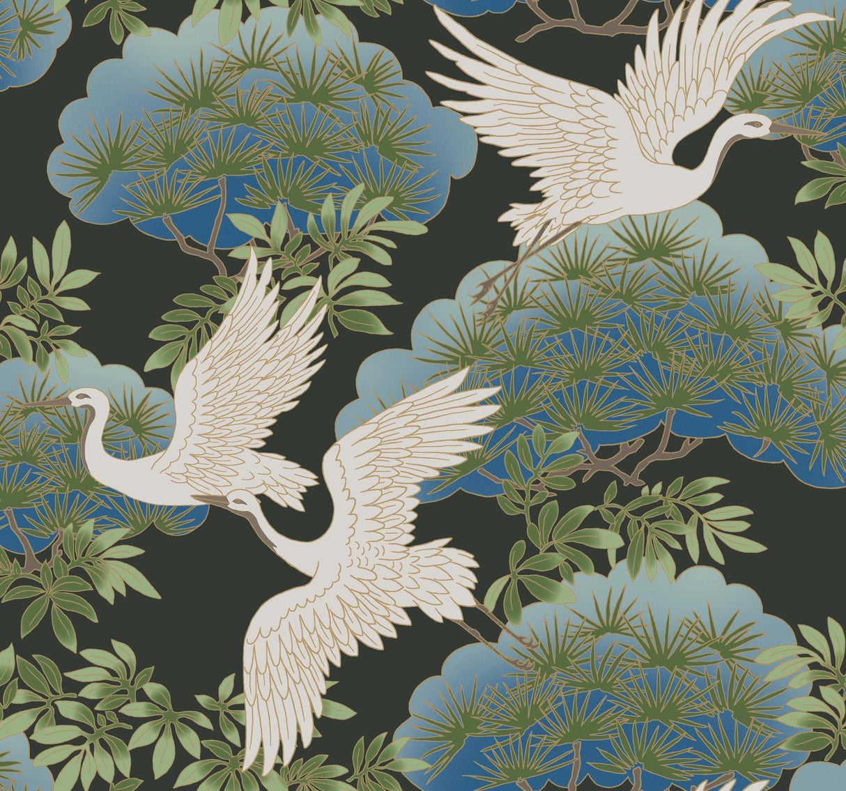 Eade’s Sprig & Heron Black