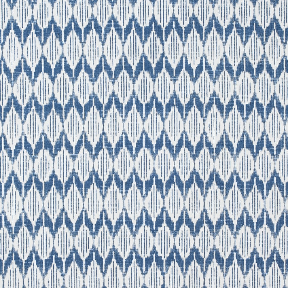 Anna French AF73023 BALIN IKAT Navy Fabric