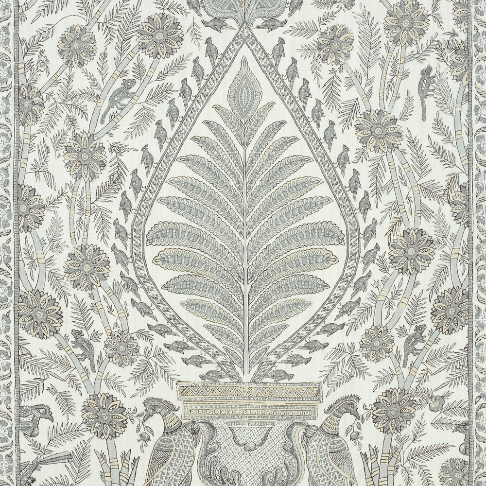Anna French AF78724 PALAMPORE Grey Fabric