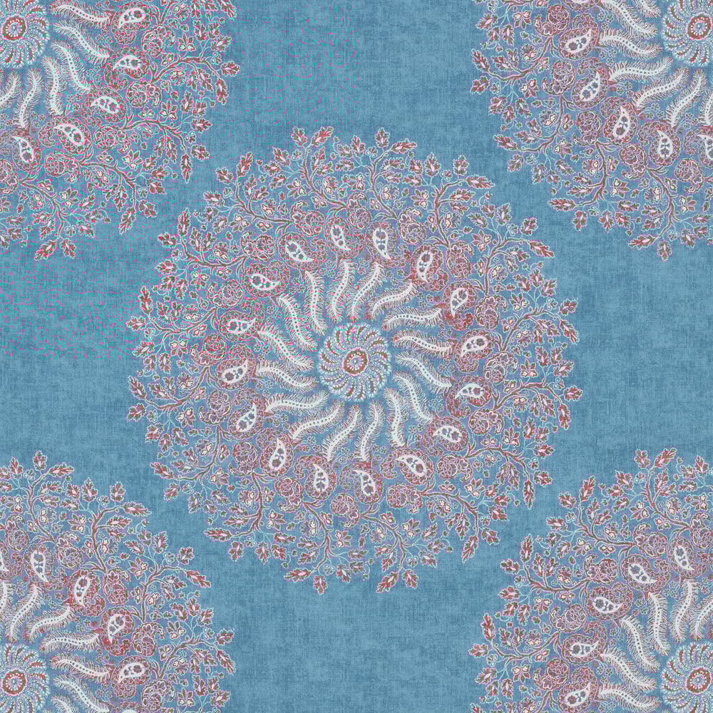 Anna French AF78727 LA PROVENCE Sky Blue Fabric