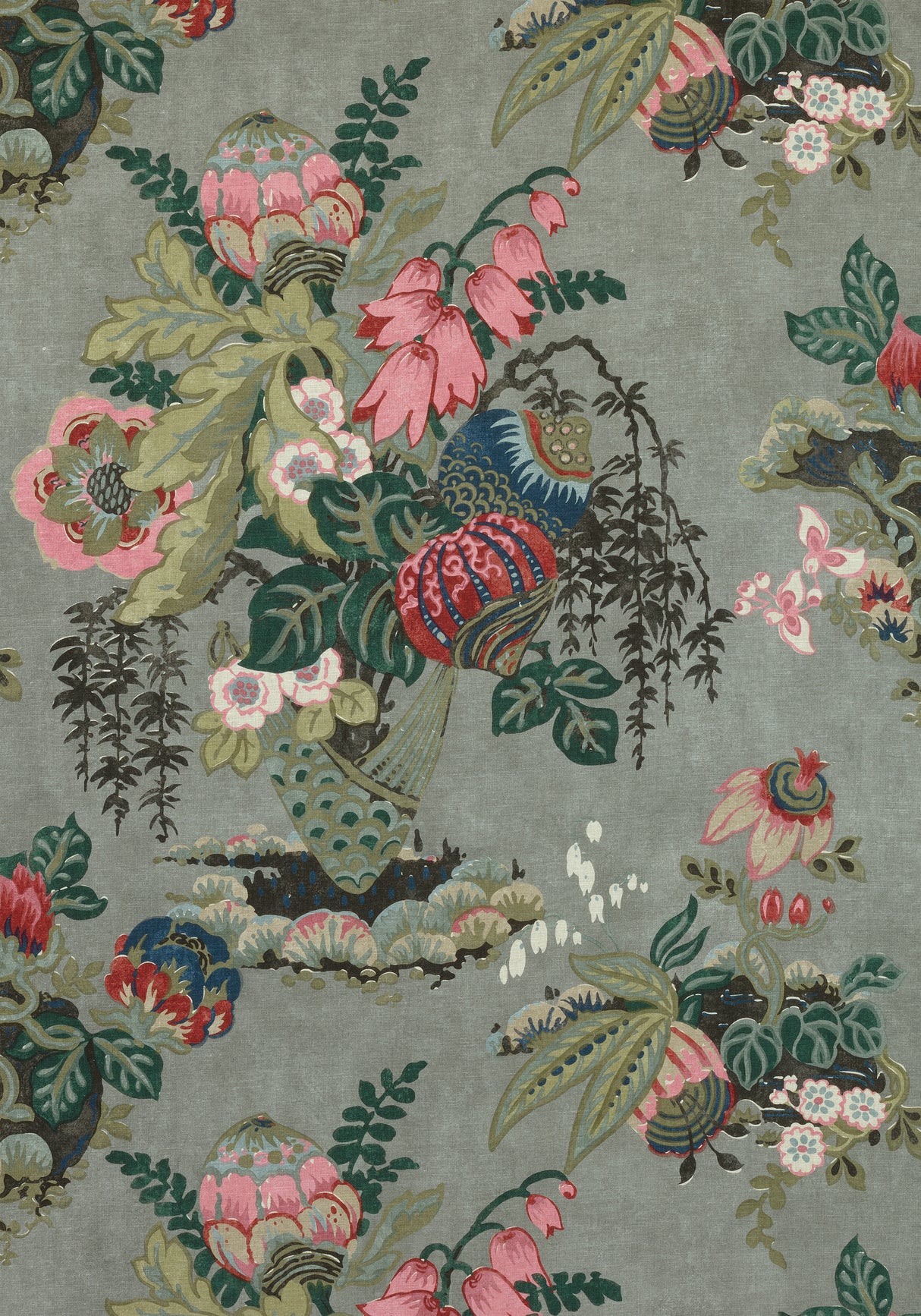 Anna French AF9643 FAIRBANKS Grey Fabric