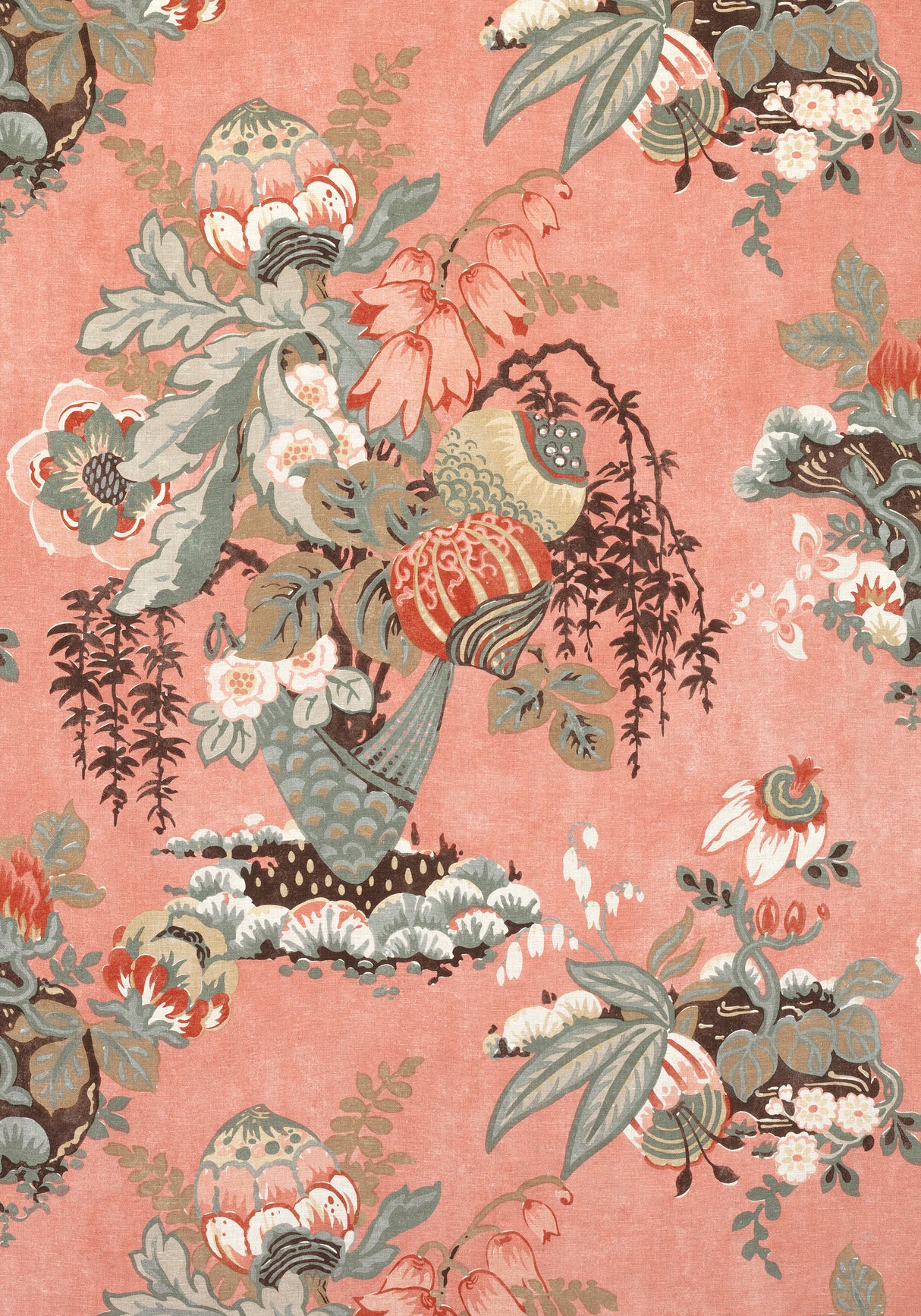 Anna French AF9645 FAIRBANKS Salmon Fabric