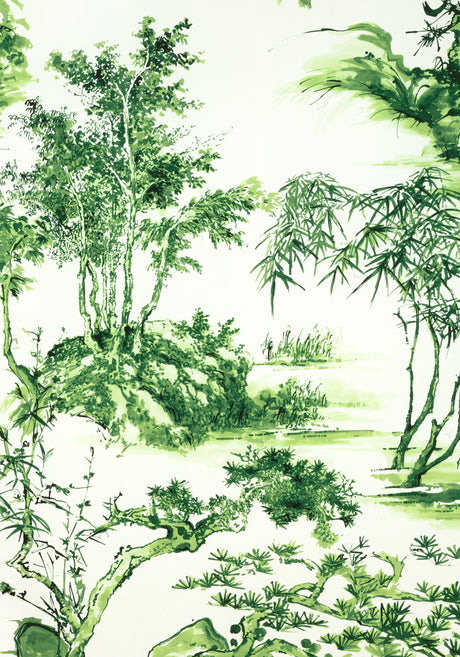 Anna French AF9828 KYOTO Emerald Green Fabric