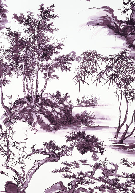 Anna French AF9830 KYOTO Eggplant Fabric