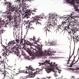 Anna French AF9830 KYOTO Eggplant Fabric