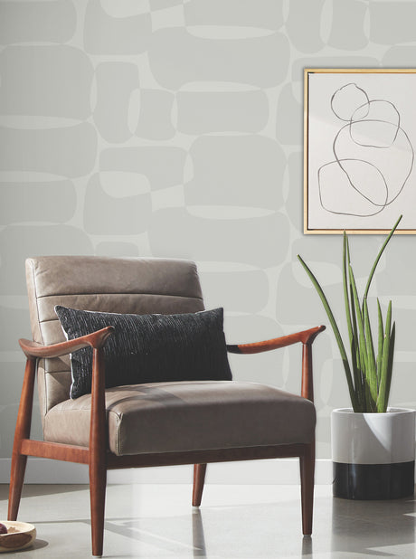 York AG2074 Block Grey Wallpaper