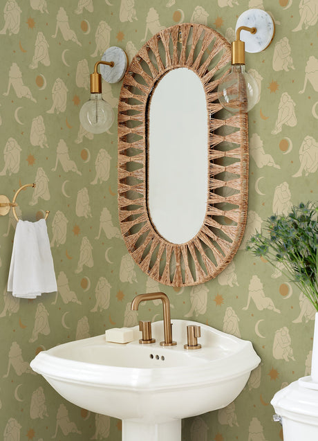 Alja Horvat AHS4716 Sage Nudes Peel & Stick Wallpaper