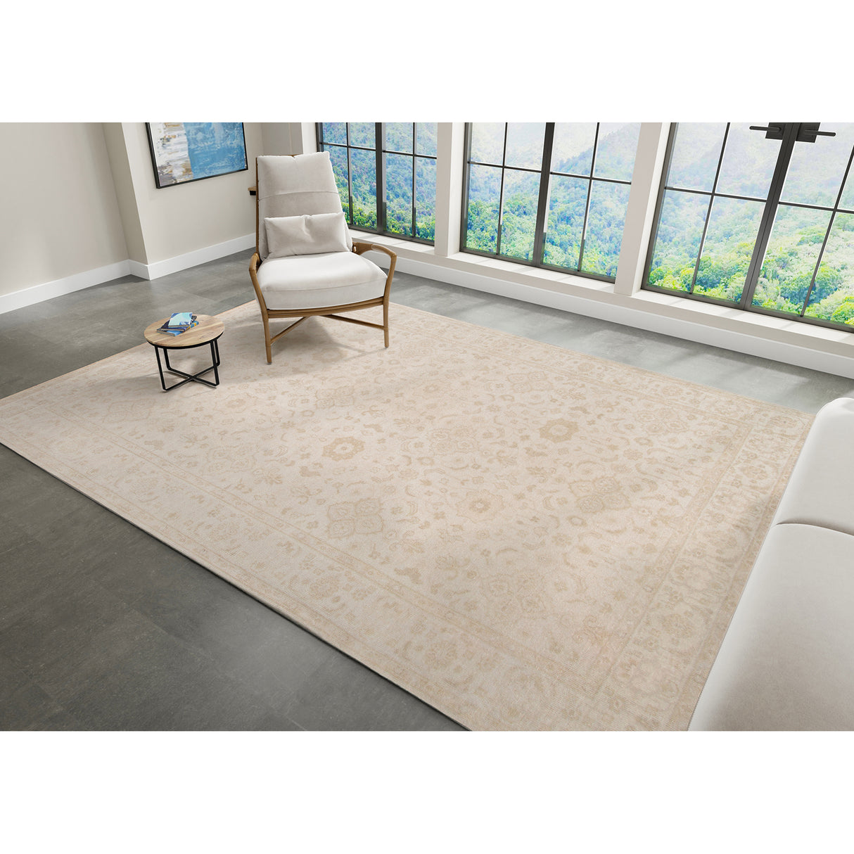 Amer Rugs AIN-1 Ainsley Classic Bordered Area Rug