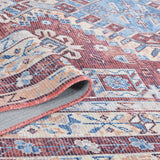 Amer Rugs ALA-10 Alaska Machine-Washable Vintage Medallion Power-Loomed /Terracotta Area Rug