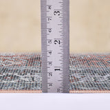 Amer Rugs ALA-4 Alaska Machine-Washable Vintage Medallion Power-Loomed /Gray Area Rug